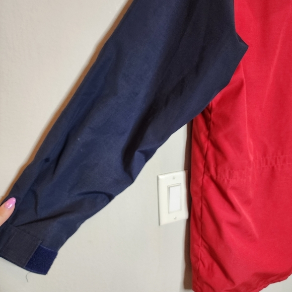 Mother Karen's Red Blue Coat. Men's size Large. - Picture 6 of 14